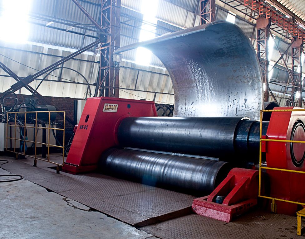 Davi CNC 3-roll plate bending machine
