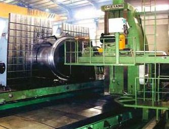 Horizontal drilling machine