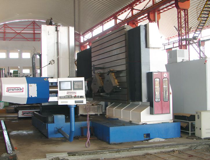 Horizontal inclined plate drilling machine
